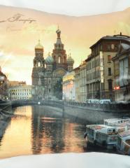 Подушка с фотопечатью С-Петербург Спас-на-Крови 40*40 см